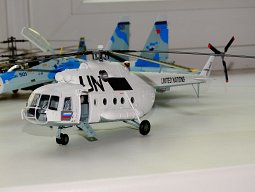Ми-8(17) ООН от Easy Model в масштабе 1/72